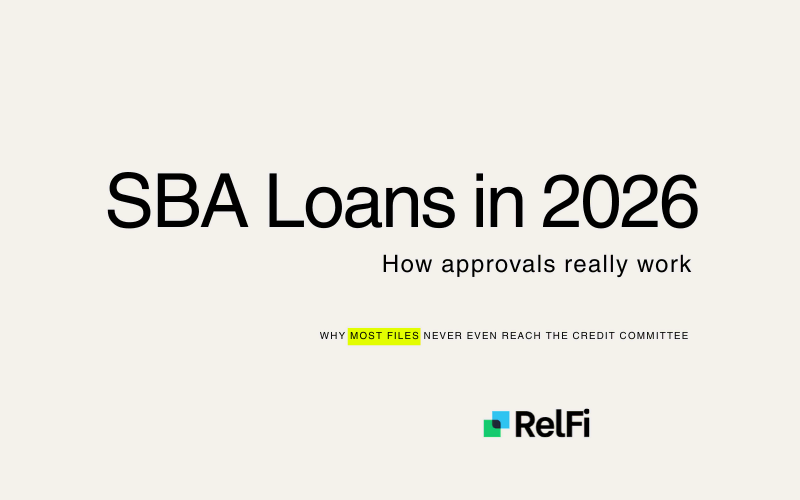 SBA loans in 2026 showing how approvals really work and why most files fail before committee
